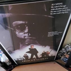 Movie Poster And Frame - Untouchables 