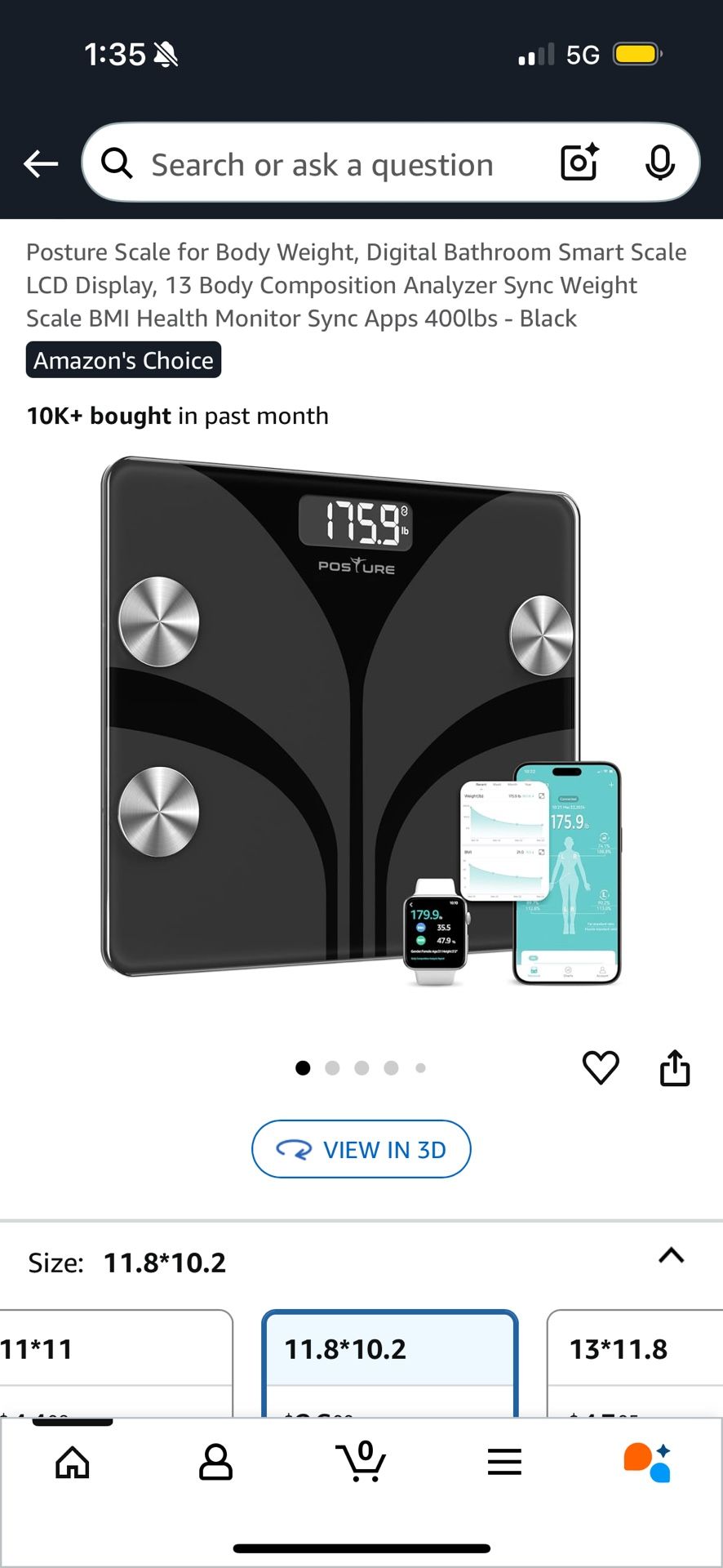 Smart Scale Body Weight