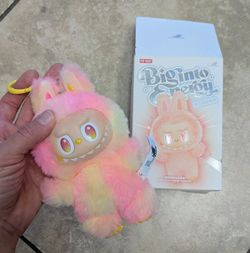Authentic Pop Mart Labubu The Monsters "Big Into Energy" Series "Loyalty" Vinyl Plush Pendant 6.5 in