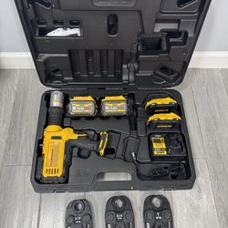 Dewalt Gas IPS black iron press tool kit 1/2-1” kit