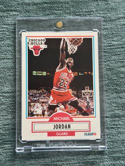Fleer 1990 Michael Jordan #26 Chicago Bulls