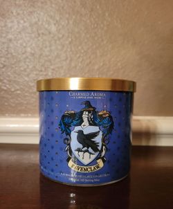 Brand New Harry Potter Ravenclaw Scented .925 Sterling Silver Necklace Candle