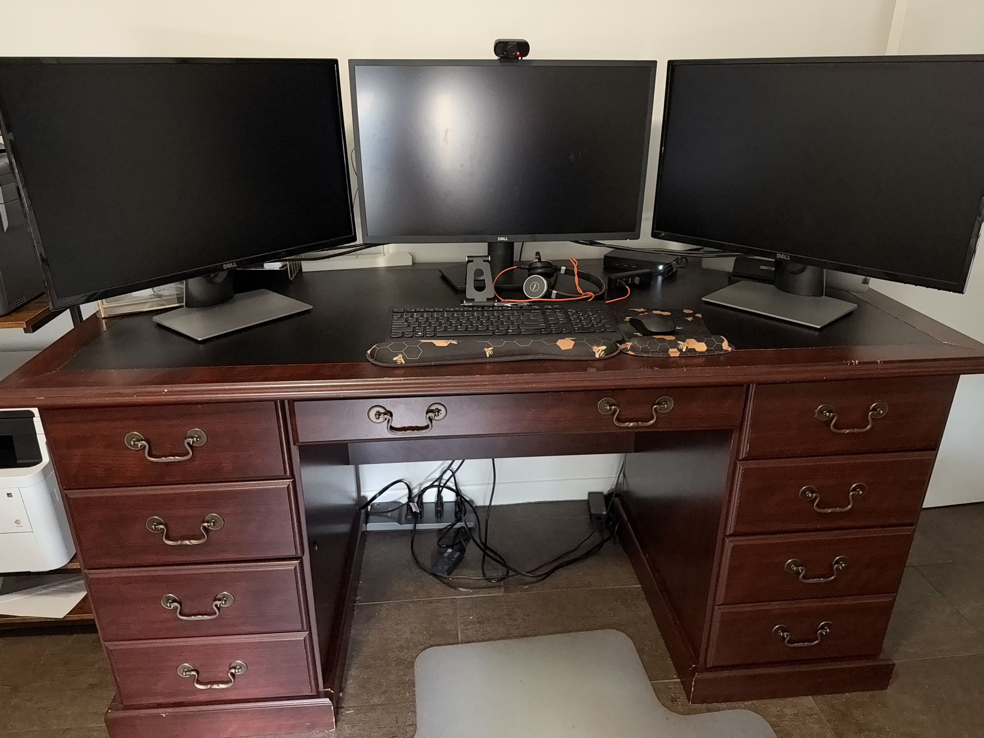 Free- Wood Office Desk