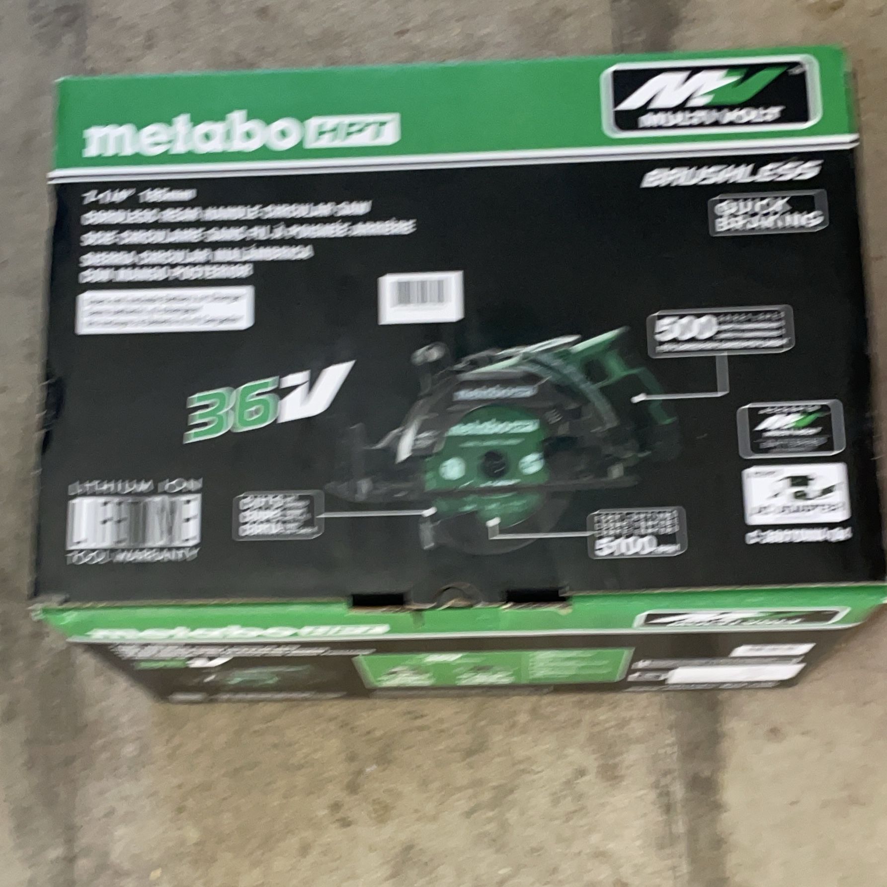 Metabo HPT 36V Brushless Tool Box