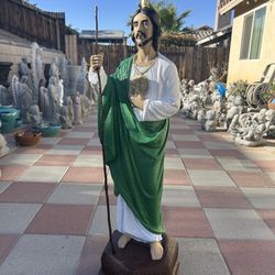 New San Judas Made Out Of Cement Perfect Gift 