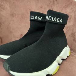 Balenciaga Speed Trainer Cuffed Logo Sz. 44 (10.5)