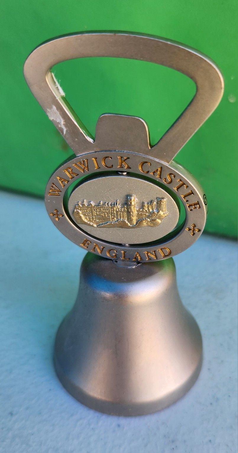 Vintage England Bell And Bottle Opener