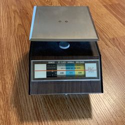 Park, Sherman Mail, Postal Scale