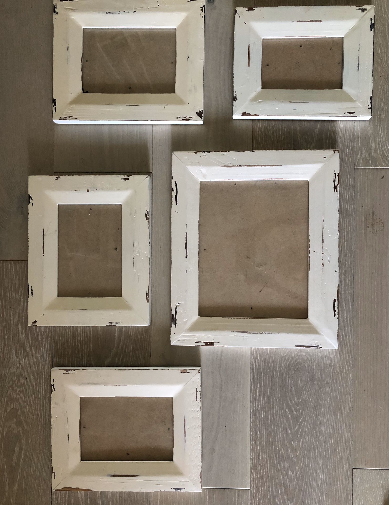 Architectural Salvage / FARMHOUSE Distressed Solid Wood Picture Frames
