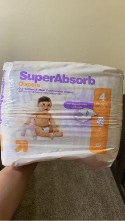 Super Absorb diapers 