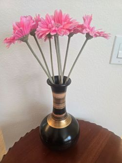 Wooden Decorative Vase