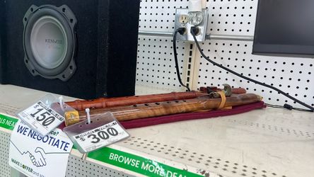 Wood sounds A Flute