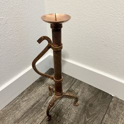 vintage candlestick will decorate your interior