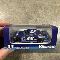 Vintage NASCAR 33 Tim Fedewa Kleenex Cottonelle Kimberly-Clark Collectible Toy Car 1:64 scale