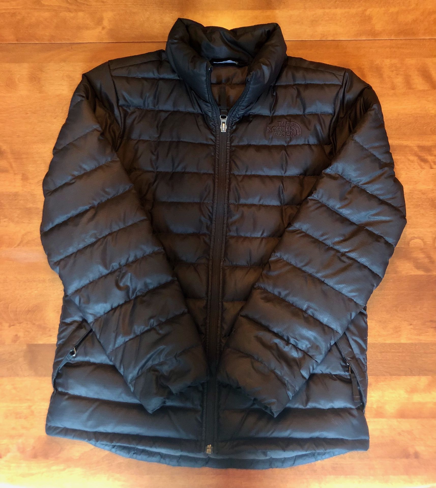 Boys 14-16 Black North Face ThermoBall coat. Worn only one season- like new!