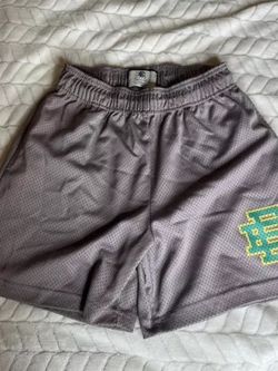 Grey/Green Eric Emmanuel shorts. Sizes S-XL. #ericemmanuel #eeshorts #trending #EE