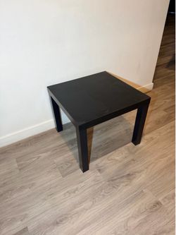 IKEA LACK Black Side Table