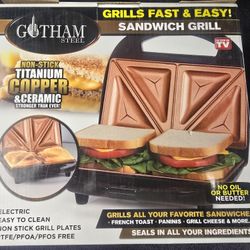 Ti-Ceramic Black Non-Stick Sandwich Maker