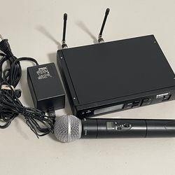 Shure ULX2-J1 Wireless Handheld Microphone w/ SM58 Capsule-ULXS4 J1 Receiver( 554-590 Mhz)