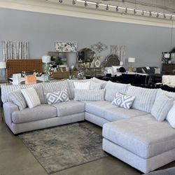 Huge Comfortable White Couch ON SALE 