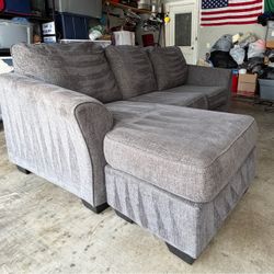 Gray L shape sectional