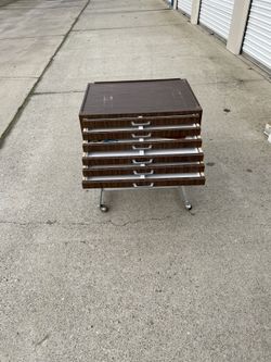 Rolling Cart With Drawers