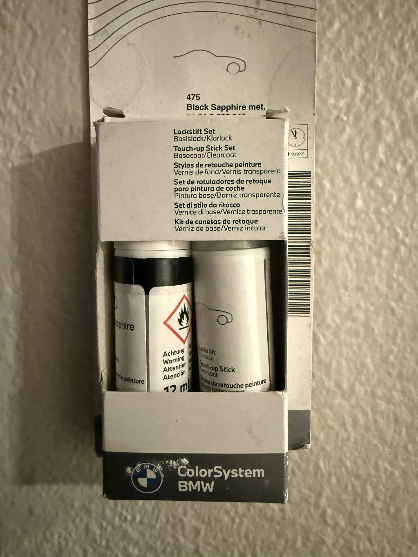 BMW Black Sapphire Touch Up Paint