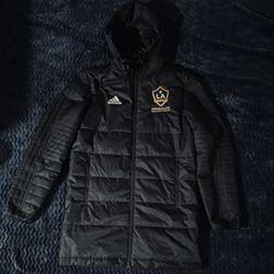 Adidas LA Galaxy Parka  Puff Jacket Coach Sideline Men Medium