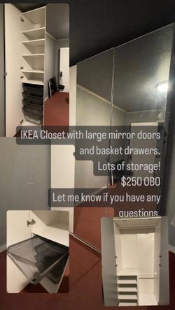 Large IKEA closet