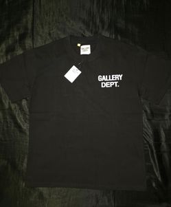 Gallery Dept. Vintage Souvenir Logo-Print Cotton-Jersey T-Shirt, Black, Size S, M, L & XL