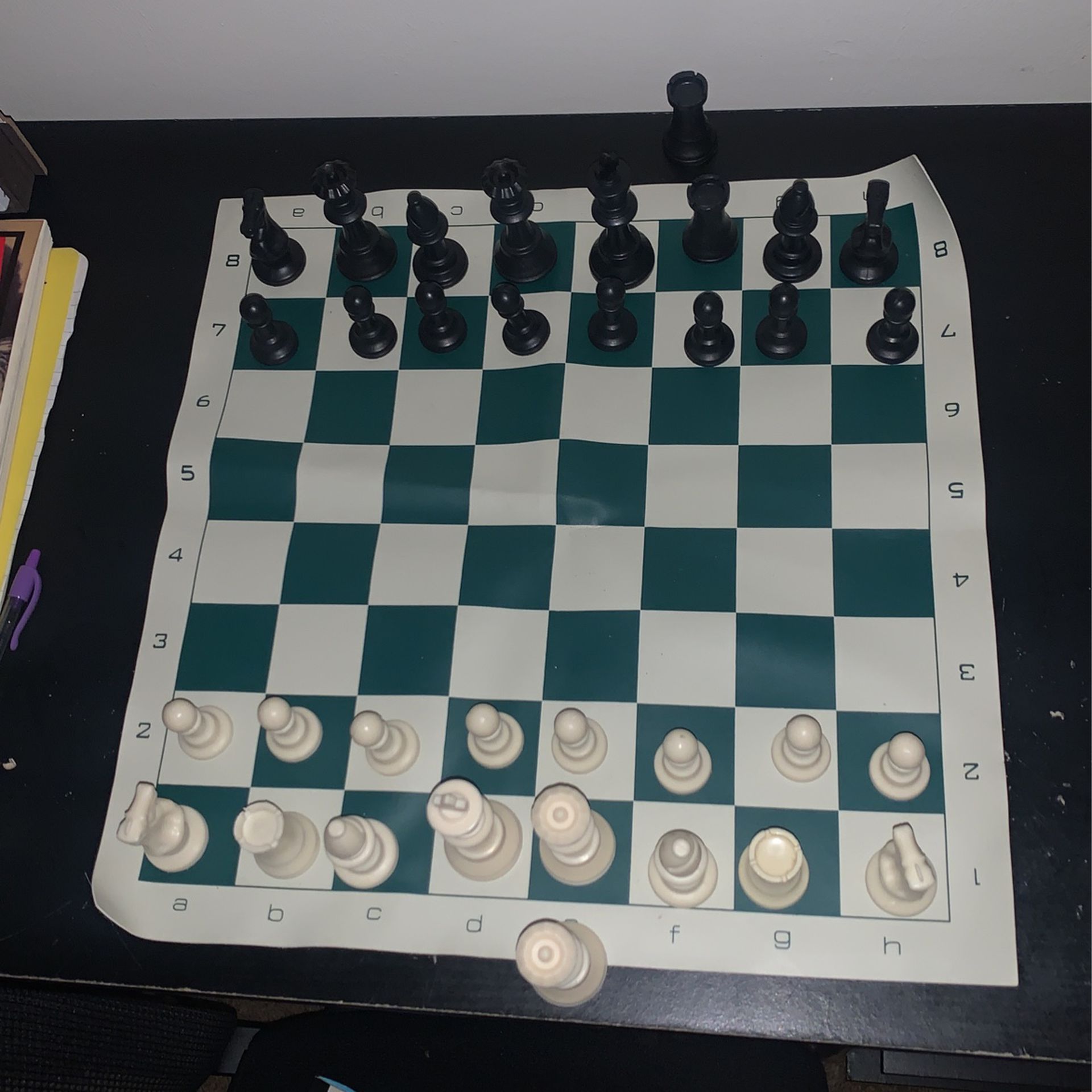 Plastic Foldable Chess Board 