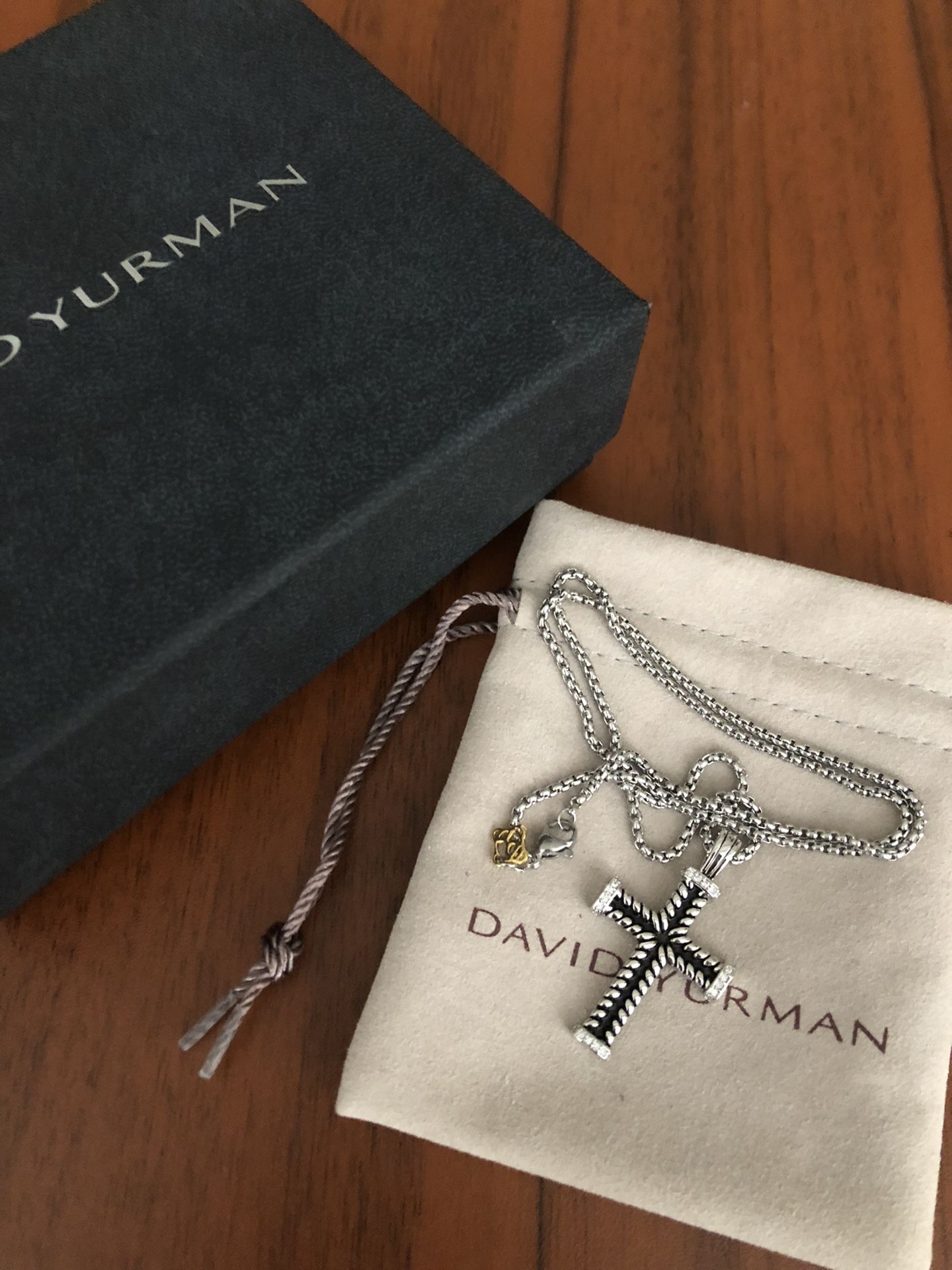 David Yurman Cross Necklace