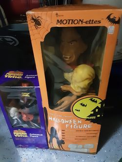 Halloween figures.