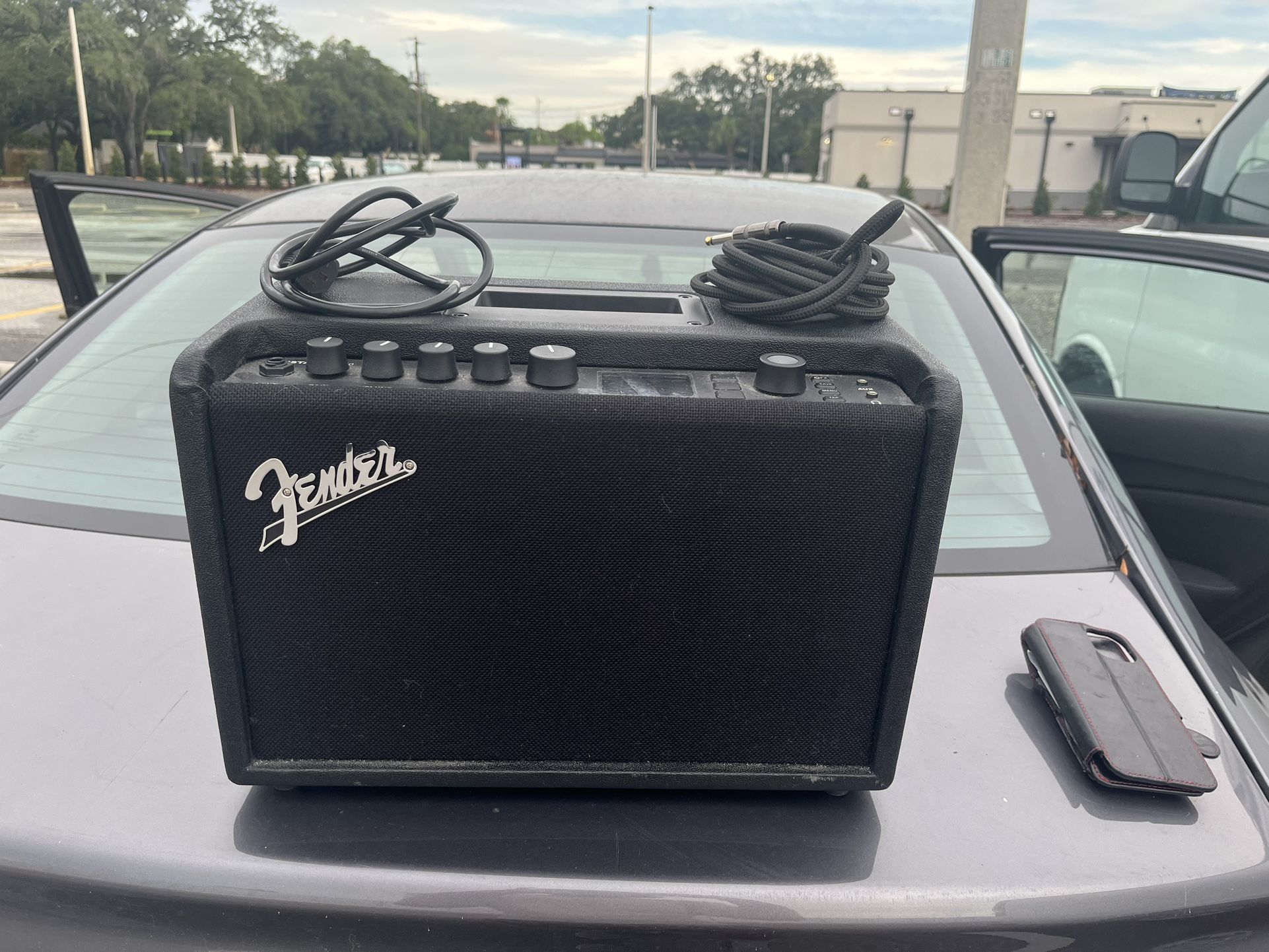 Fender Electric Guitar Model Amp