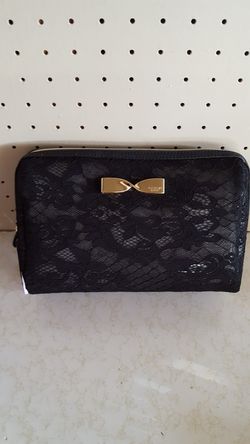 New Black lace VS cosmetic bag