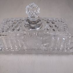 Crystal Butter Dish