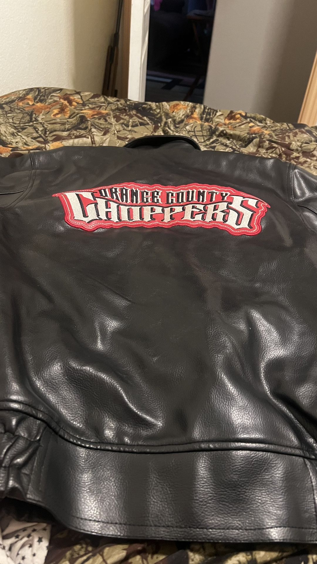Orange County Choppers Leather Jacket 