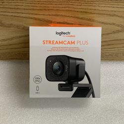 Logitech Streamcam Plus With Tripod-graphite 