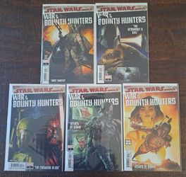 Star Wars War of The Bounty Hunters 1-5 Complete Mini-Series