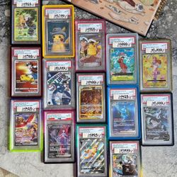 Mint PSA 10 Pokemon & One Piece Cards – Trade or Buy Today!