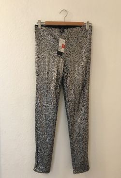 Womens sequin Pants size 4