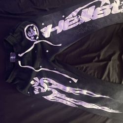 Black Hellstar Sweatpants 
