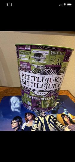 Beetlejuice Beetlejuice popcorn bucket