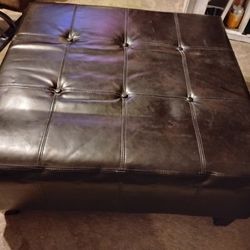 Large Ottoman! 34" X 34" X 15" 