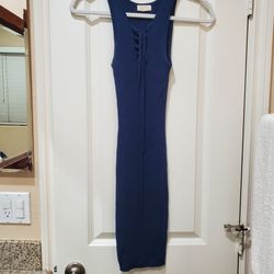 Dark Blue Long Dress