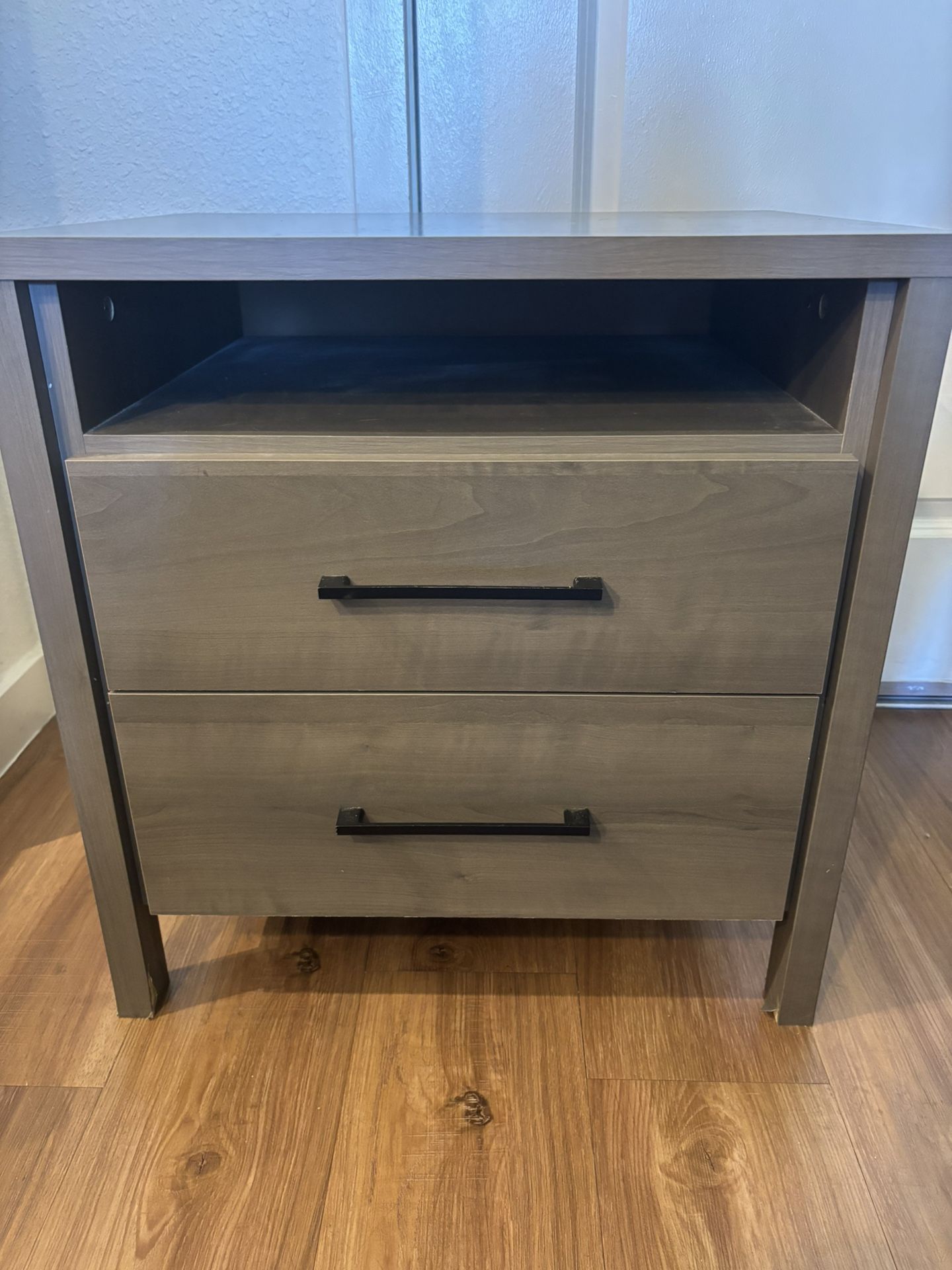2 Matching Grey Night Stands