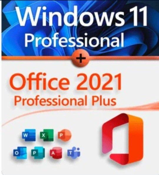 Windows 11 Pro USB WITH UEFI SYSTEM OFFICE 2021 INTEGRATED