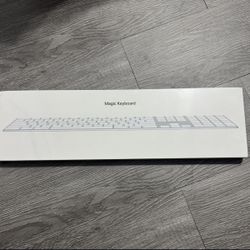 Apple Magic Keyboard W/ Num Pad NEW SEALED. 
