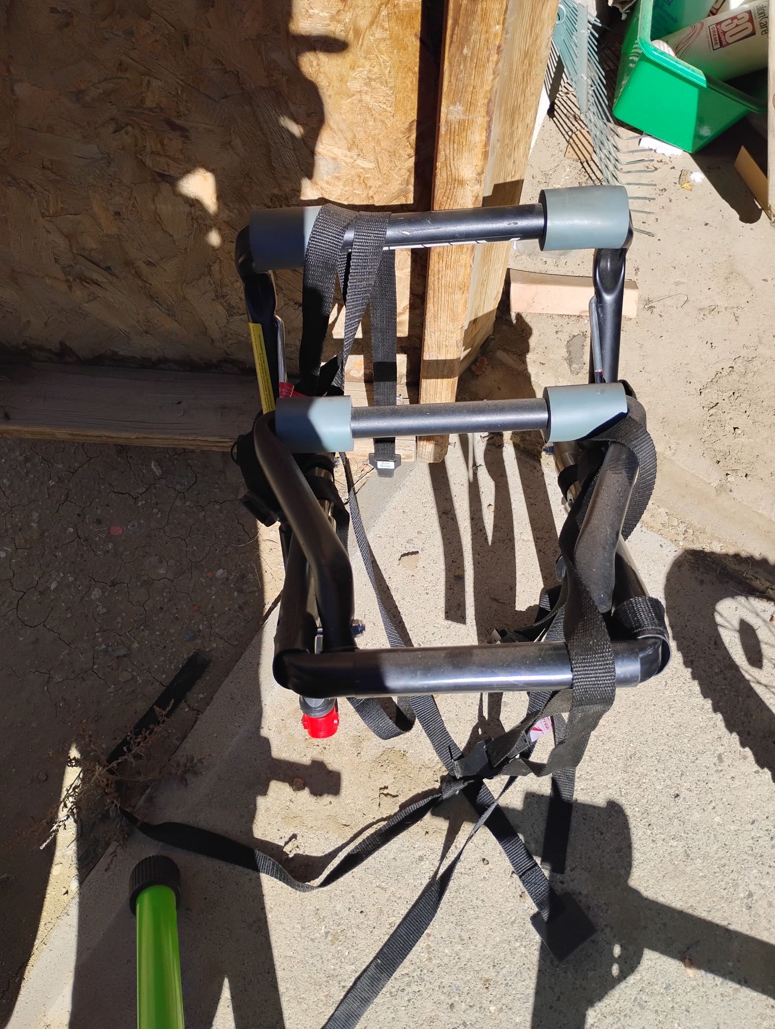 Indoor Stationary Bike Setup