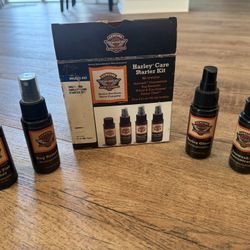 Harley-Davidson Harley Care Starter Kit 94671-99A~ 4-2 oz. Bottles. Opened/used